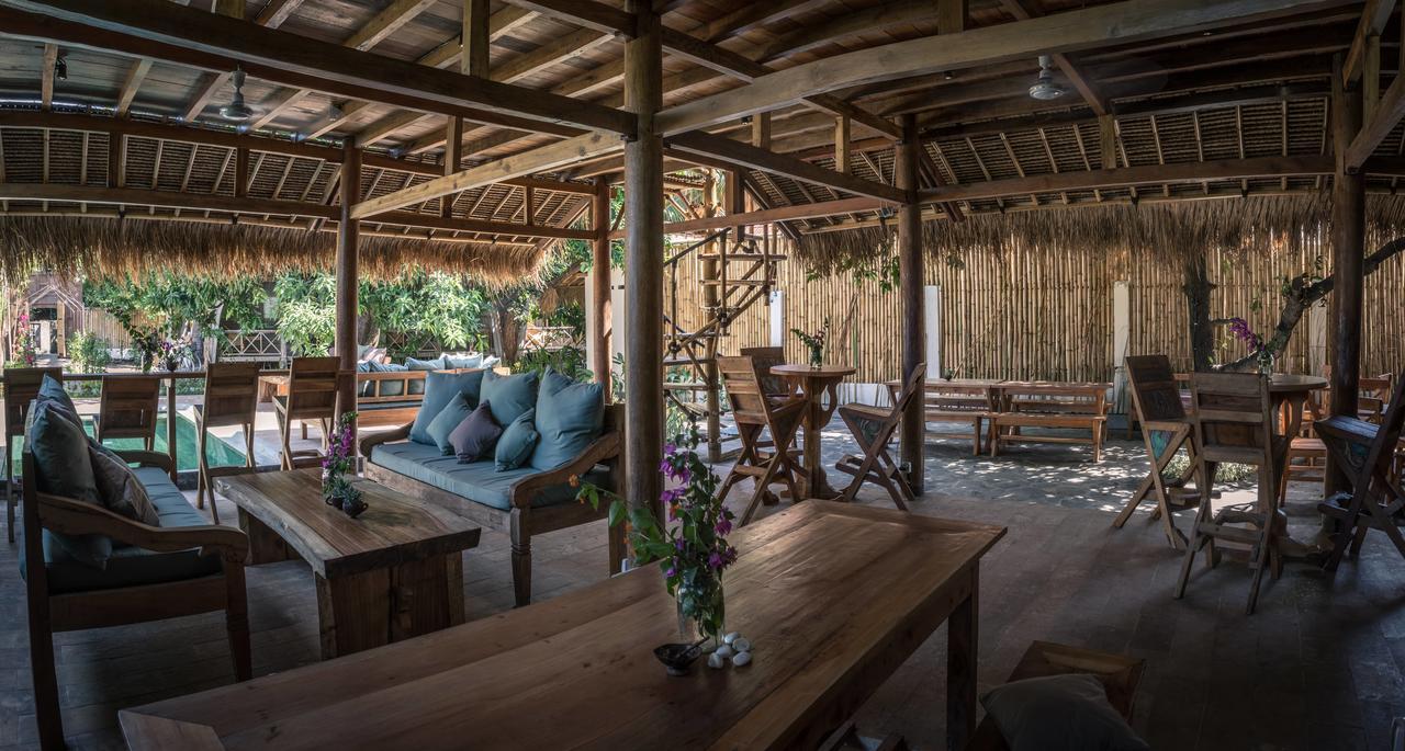 Flowers & Fire Yoga Garden Gili Air Exterior photo
